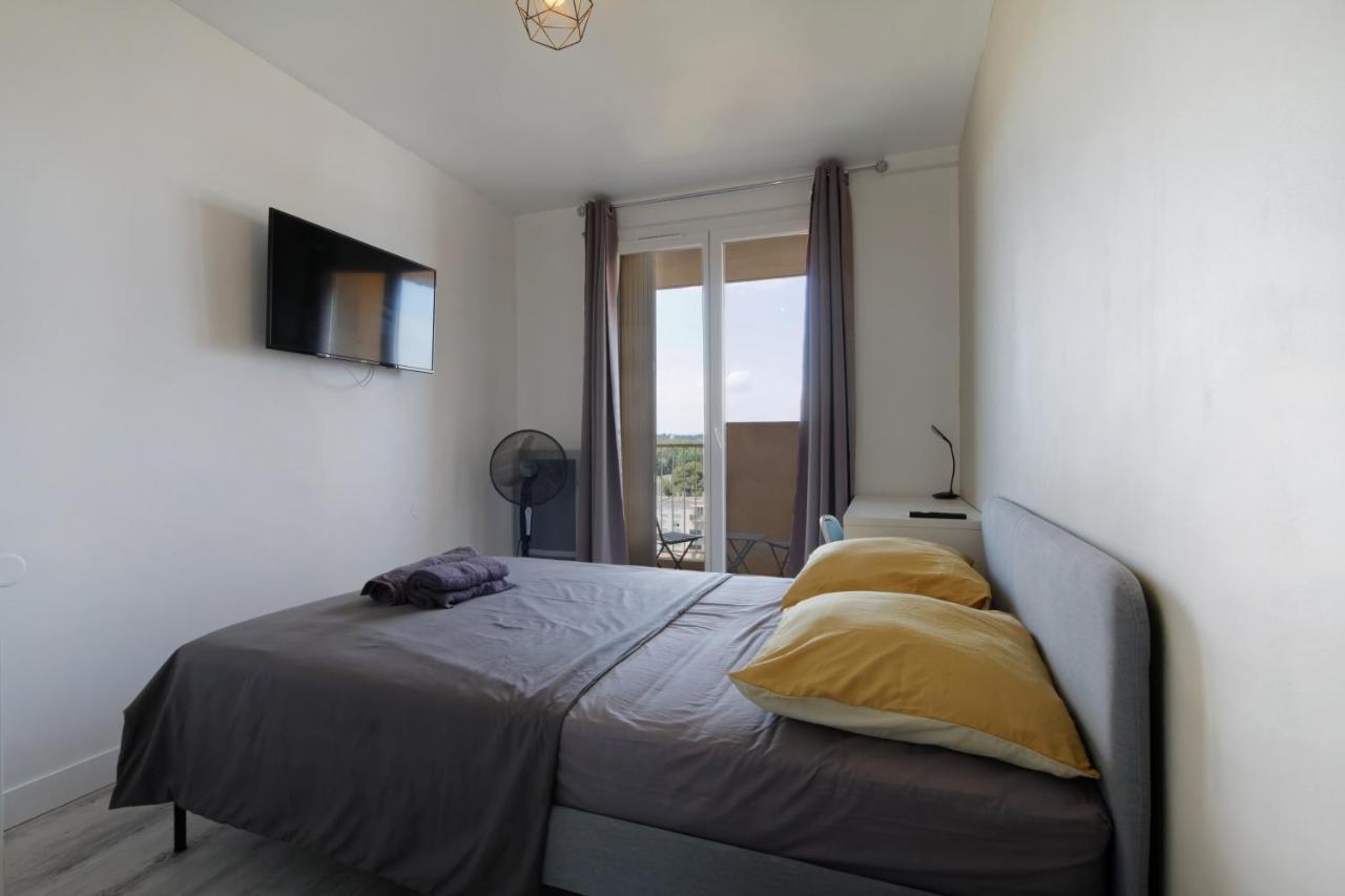 מונפלייה Le Beaulieu * Appartement 4 Chambres * 8Pers * Clim * Parking * Balcon מראה חיצוני תמונה